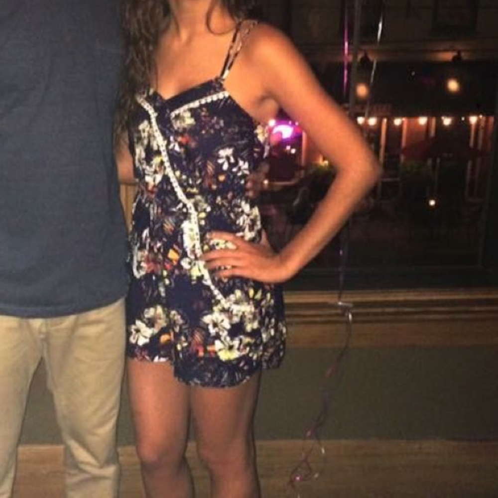 Floral everyday romper.